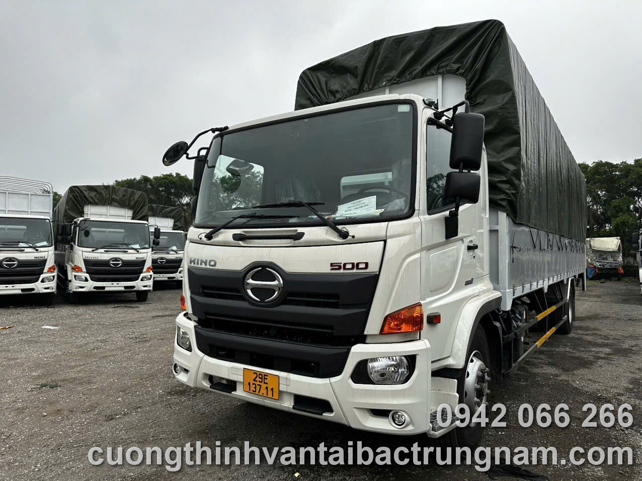 Đội xe vận chuyển