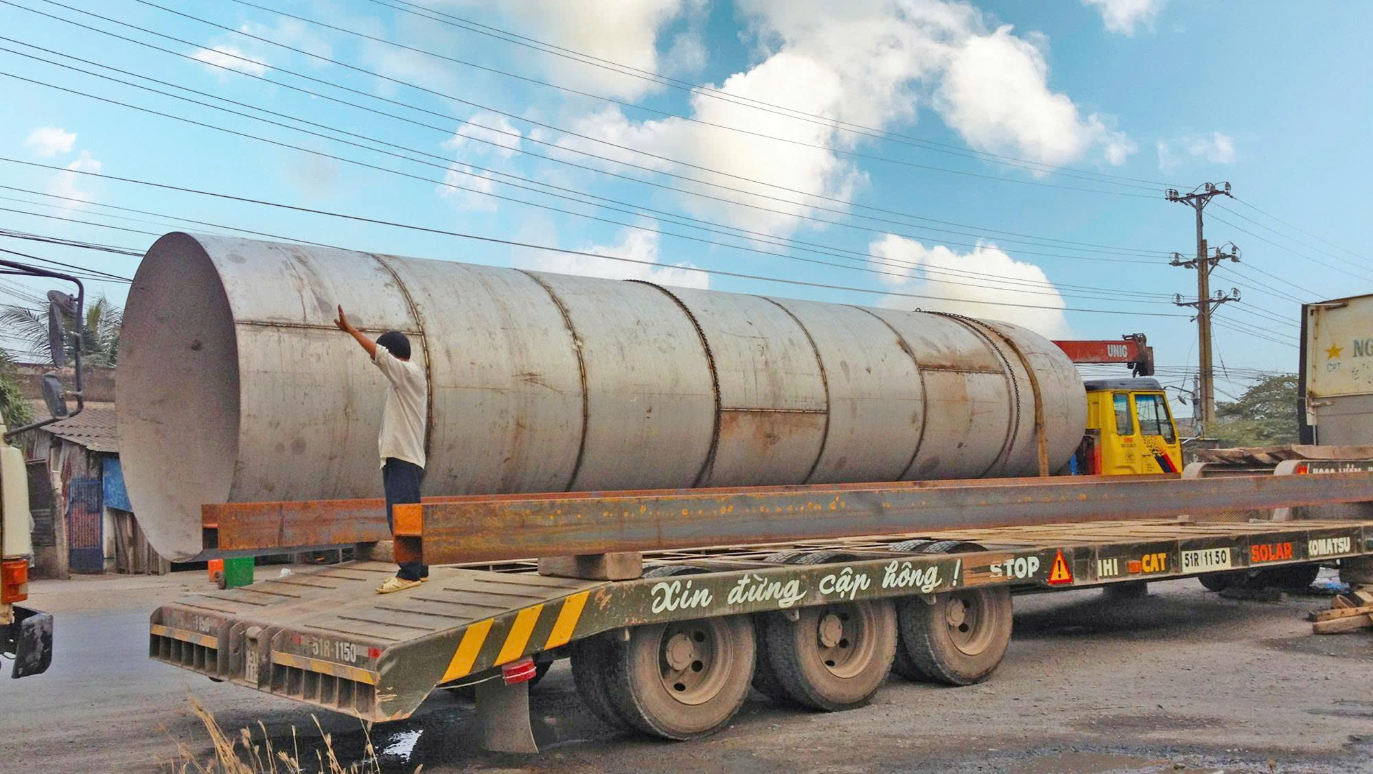 vận tải hàng dự án , hàng siêu trọng